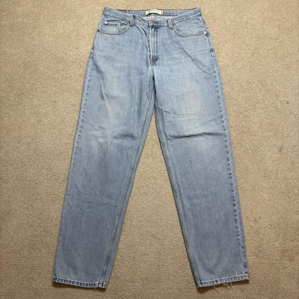 Y2K Levis 560 Jeans Mens 36x36 Blue Relaxed Fit Tapered Leg Denim Pants Comfort